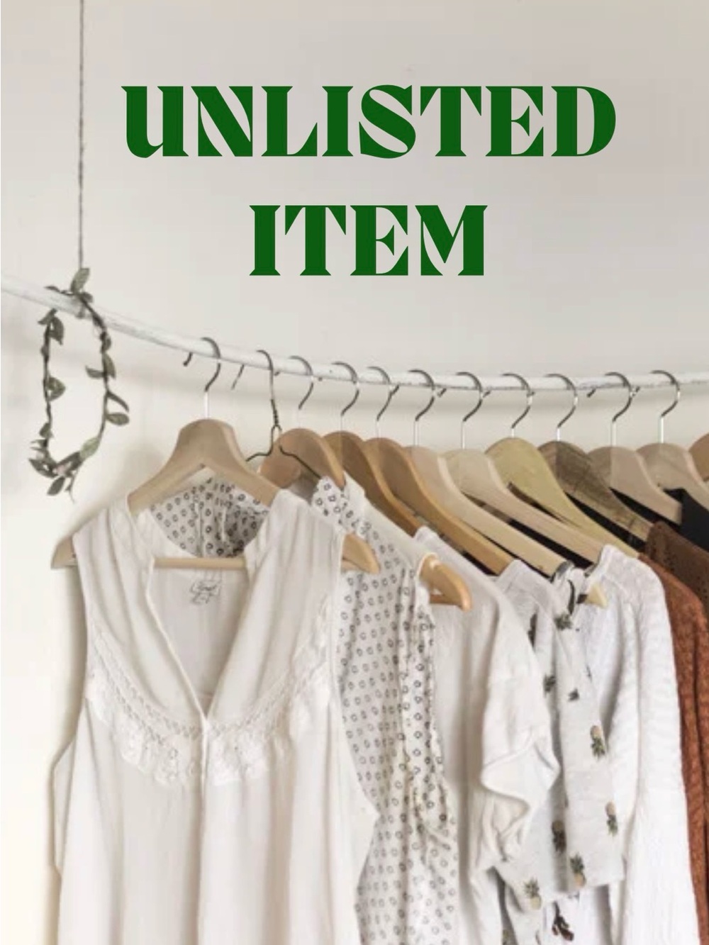 Women’s Unlisted Item🌷
